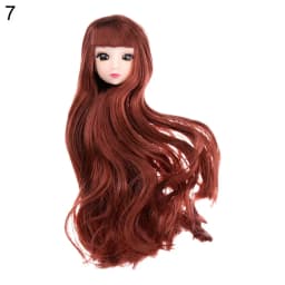 Toys Long Hairstyles Multiple Color 1/6 BJD 30 Dolls Joint Doll Head DIY Head Wear Ancient Doll Accessories