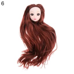 Toys Long Hairstyles Multiple Color 1/6 BJD 30 Dolls Joint Doll Head DIY Head Wear Ancient Doll Accessories