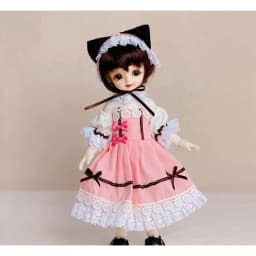 30cm Doll Clothes 1/6 Bjd Doll Clothes Lolita Style Princess Dress Up Clothes Accessories Toy Set Girls Kids Doll Toy Gift