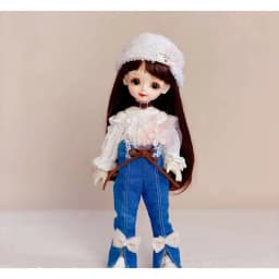 30cm Doll Clothes 1/6 Bjd Doll Clothes Lolita Style Princess Dress Up Clothes Accessories Toy Set Girls Kids Doll Toy Gift