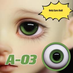BJD Glass Eyes Ball 12MM 14MM 16MM Doll Eyes Fit For 1/6 1/4 1/3 BJD Doll Handmade Doll Eyes DIY Accessories For Girl Gift