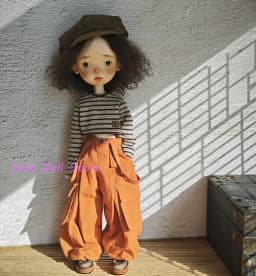 2026 Dula Handmade Doll Clothes Work Pants Long Sleeved T-Shirt Vest Landazz Blythe OB24 OB22 OB11 Azone 1/6 Doll