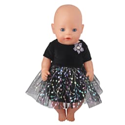 Lovely Yarn Skirt Series Doll Accessories Dress Uniclorn Fawn Kitten Heart Clothes For 18 Inch Dolls 43cm Baby New Born Doll Toy