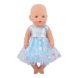 Lovely Yarn Skirt Series Doll Accessories Dress Uniclorn Fawn Kitten Heart Clothes For 18 Inch Dolls 43cm Baby New Born Doll Toy
