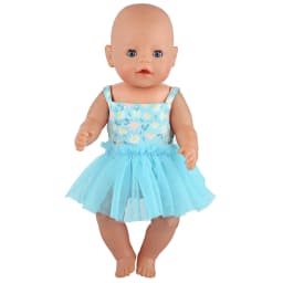 Lovely Yarn Skirt Series Doll Accessories Dress Uniclorn Fawn Kitten Heart Clothes For 18 Inch Dolls 43cm Baby New Born Doll Toy