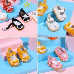 5.5cm Bow Decorate Doll Shoes Casual Shoes Bow PU Leather Shoes Fit For 14 Inches Doll 7-14 Years Old Gifts Doll Accessories
