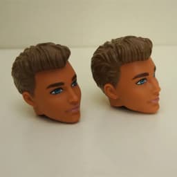 1 Pieces 30cm Ken Doll's Head Tan Skin Head Accessories Toys for Children