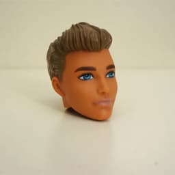 1 Pieces 30cm Ken Doll's Head Tan Skin Head Accessories Toys for Children