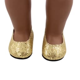 Baby Shoes Toy Hand-Stitched Doll Exquisite Big Diamond Shoes Fit 43 Cm New Born Baby Dolls For Our Generation American Dolls