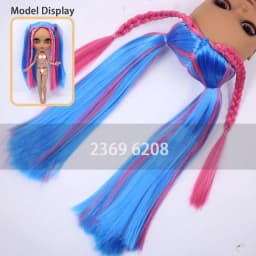 DBS RBL Scalp Wigs With bangs including the endoconch series Accessories for 30cm ICY blyth doll