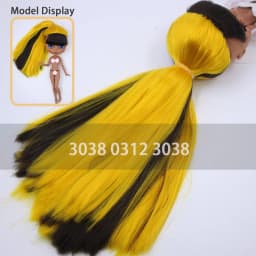 DBS RBL Scalp Wigs With bangs including the endoconch series Accessories for 30cm ICY blyth doll
