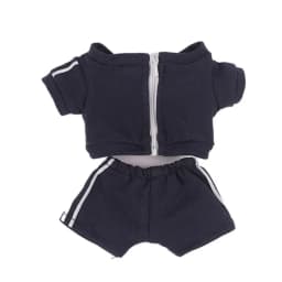 20CM Doll Fashion Sportswear Mini Sports Suit Dolls Clothes Topcoat Trousers Cotton Stuffed DIY Accessories Photo Props Gift