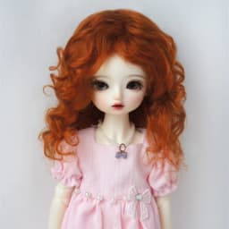 Messy Baby Curly  Soft Wave Mohair BJD Wigs  JD738  1/12 1/8 1/6 1/4 1/3 OB11 YOSD MSD SD DOD Nature Curly Doll Hair