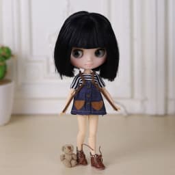 Middie Blyth 1/8 BJD doll clothes collection cute simple skirt fit 20cm doll birthday gift toy