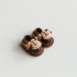 Handmade Color Matching Doll Shoes Fashion Holala Cowhide Flat Shoes For Boy, Obitsu11,Body9, Gsc, Ddf, Nendoroids, 1/12bjd Doll