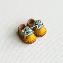 Handmade Color Matching Doll Shoes Fashion Holala Cowhide Flat Shoes For Boy, Obitsu11,Body9, Gsc, Ddf, Nendoroids, 1/12bjd Doll
