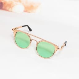 8.5/9.5cm Fashion Glasses For 15cm/20cm Dolls Cute Round Frame Plush Doll Eyeglasses for 1/3 1/4 BJD Mini Plush Doll Accessories