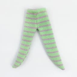 OB11 Doll Socks Cute High Waist Legging Stockings With striped Accessories For 11cm/ 4" OB11 Doll, Gsc, Molly, Dod doll Body