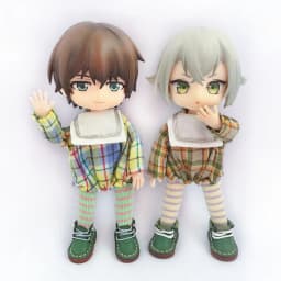 OB11 Doll Socks Cute High Waist Legging Stockings With striped Accessories For 11cm/ 4" OB11 Doll, Gsc, Molly, Dod doll Body