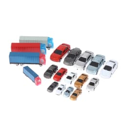 1:100-200 Dollhouse Miniature Car Truck Container Model Car Toy Doll Decor Toy игрушки для детей miniature items