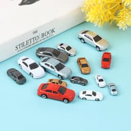 1:100-200 Dollhouse Miniature Car Truck Container Model Car Toy Doll Decor Toy игрушки для детей miniature items