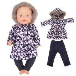 16 Inch Baby Doll Bathrobes 17 Inch Reborn Dolls Clothes Sleeping Wear