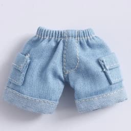 Fashion Doll Shorts For 1/11 OB11 Doll Mini Jeans Shorts Outfits Doll Clothes For 1/12 BJD Doll Casual Wear DIY Doll Accessories