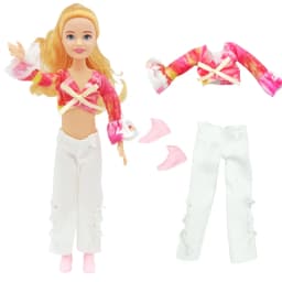 23cm Boy Doll Full Set 1/7 Kelly Sister Couple Doll with Clothes Girls Dress Up Toys Gifts