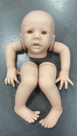20inch Reborn Doll Kit Ella Rare Limited Sold Out Edition Lifelike Soft Touch Vinyl Unpainted Unassembled With Body And Eyes