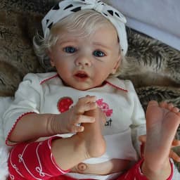 20inch Reborn Doll Kit Ella Rare Limited Sold Out Edition Lifelike Soft Touch Vinyl Unpainted Unassembled With Body And Eyes