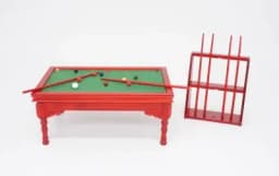 1:12 Dollhouse Stylish Imitation Table Tennis Room Model for Dollhouse Living Room, Study, Furniture Decoration Accessories