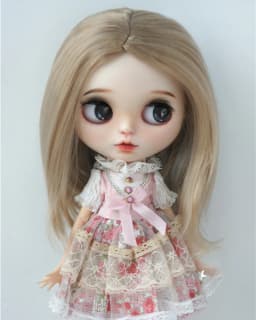 1/6 1/4 1/3 YOSD MSD SD Blythes wigs JD078 Parting Nature Middle Long Straight Synthetic mohair BJD Doll Hair