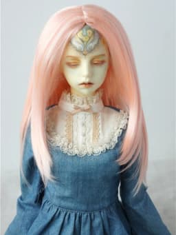1/6 1/4 1/3 YOSD MSD SD Blythes wigs JD078 Parting Nature Middle Long Straight Synthetic mohair BJD Doll Hair