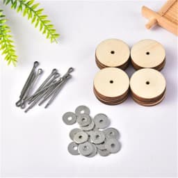 DIY 15-20-45mm Plastic Doll Wooden Joints Accessories for Teddy Bear Toy Doll Making Joint Doll DIY Material Scrapbooking Craft