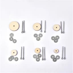 DIY 15-20-45mm Plastic Doll Wooden Joints Accessories for Teddy Bear Toy Doll Making Joint Doll DIY Material Scrapbooking Craft