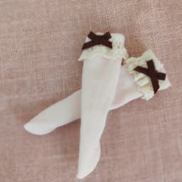 New Blyth Fashion Solid Color Knee Socks, Long and Short Lace Socks YMY24 Ob24 Azone Licca Doll Accessories Bow Socks