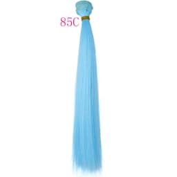 30cm*100cm Doll Hair Pink White Green Blue Brown Color Orange Yellow Color Straight BJD Doll Trees DIY Doll Wigs
