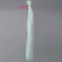 30cm*100cm Doll Hair Pink White Green Blue Brown Color Orange Yellow Color Straight BJD Doll Trees DIY Doll Wigs