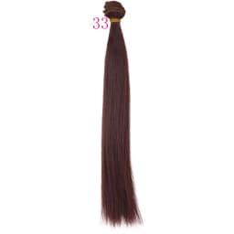 30cm*100cm Doll Hair Pink White Green Blue Brown Color Orange Yellow Color Straight BJD Doll Trees DIY Doll Wigs