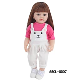 525CM Reborn Girl Doll Clothes Set Backband Pants+T-Shirt Clothing Suit Outfit For 22 Inches Baby New Born Girl Dolls Toy