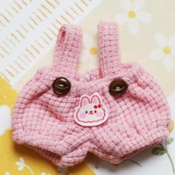 Multiple Styles Handmade Labubu Strap Pants DIY Replace Doll Rompers Doll Changing Clothing 12cm Dolls