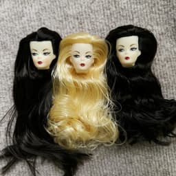 1/6 ST Face Mold Vintage Doll Heads For 30cm Solid Female Body Children Playing Gifts