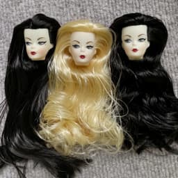 1/6 ST Face Mold Vintage Doll Heads For 30cm Solid Female Body Children Playing Gifts