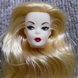 1/6 ST Face Mold Vintage Doll Heads For 30cm Solid Female Body Children Playing Gifts