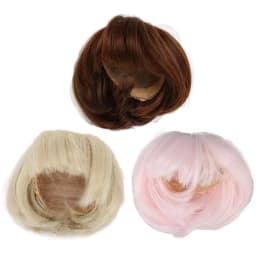 1/3 1/4 1/6 BJD SD Wig High Temperature Fiber Pink Brown Green Doll Hair Pretty Durable Doll Toy Accessories for Plush Dolls