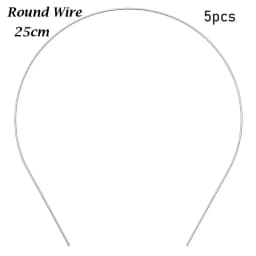 5pcs Hot Sale Quality Cute 1/3 1/4 1/6 1/8 for Doll Headband Materials Doll Hair Decor DIY Doll Head Band Parts Doll Accessories