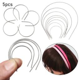 5pcs Hot Sale Quality Cute 1/3 1/4 1/6 1/8 for Doll Headband Materials Doll Hair Decor DIY Doll Head Band Parts Doll Accessories