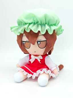 20cm TouHou Project Chen Fumo Cotton Doll Anime Cosplay Idol Star Dolls Soft Plushies DIY Change Suit Sitting Toy Figures Gift