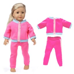 43cm Baby New Born Doll Asymmetrical Dress 18 Inch American Generation Girl Doll Clothes