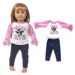 43cm Baby New Born Doll Asymmetrical Dress 18 Inch American Generation Girl Doll Clothes
